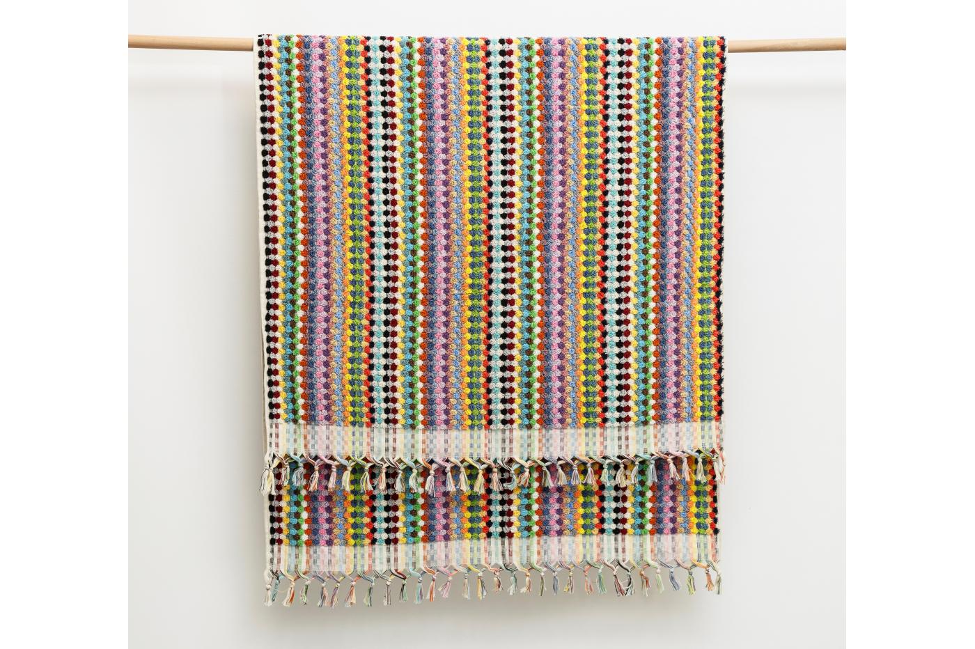 THE LOOM Bathtowel - 'Alanya' Multi-Dots